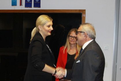 Среща на посланик Сираков с министъра на вътрешните работи на Словения